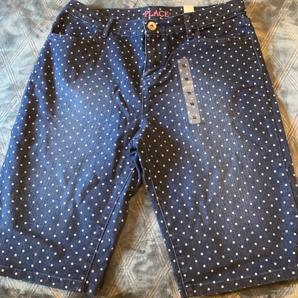 Polka dot shorts